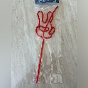 Peace Sign Dutch Bros Straw